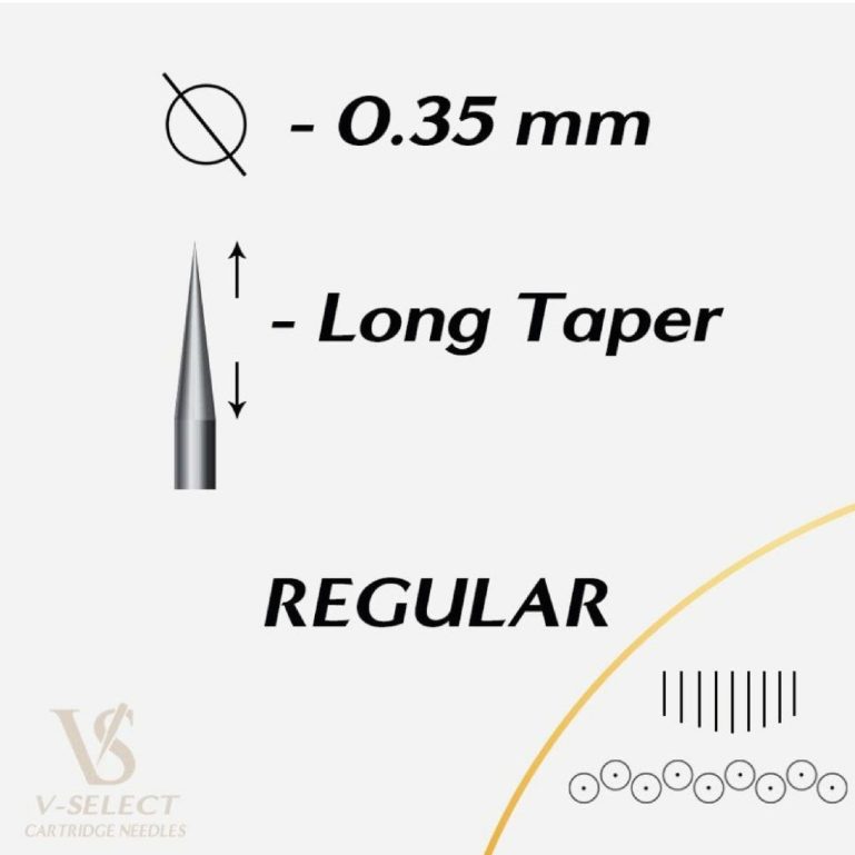 Ez V-Select 1217 M1C Kartuş Dövme İğnesi - Curved Magnum Long Taper Bugpin