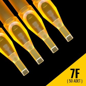 7F Steril Uç Gold Shark Disposable Tips 50 Adet (1Kutu)