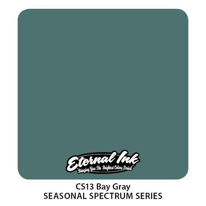 Chuckes  Seasonal Spectrum Bay Gray - Eternal Ink Dövme Boyası - 1oz/30ml