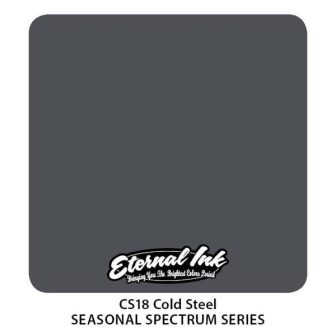 Chuckes  Seasonal Spectrum Cold Steel - Eternal Ink Dövme Boyası - 1oz/30ml