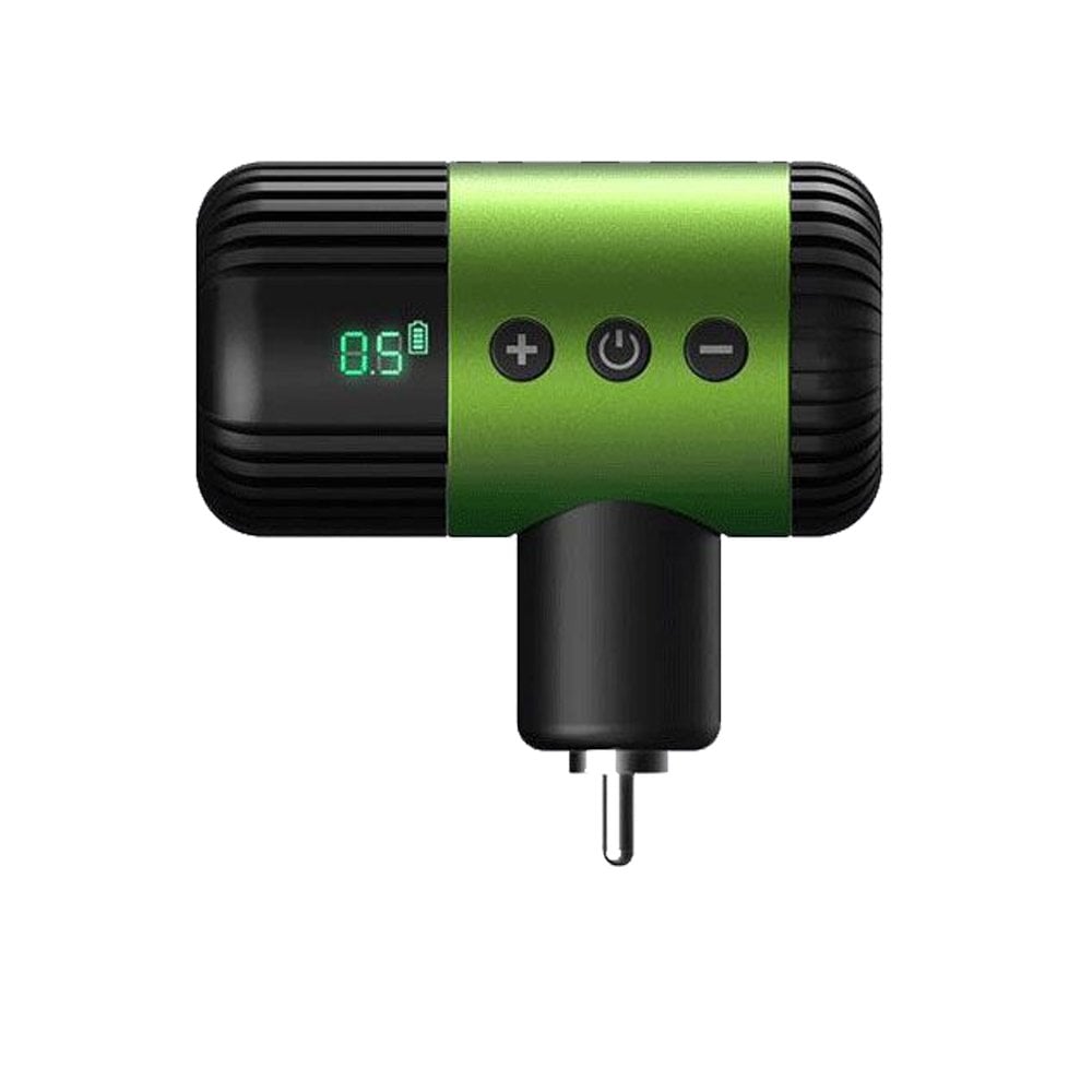 Portex Battery RCA Green - Ez Portex Kablosuz Pil Adaptör