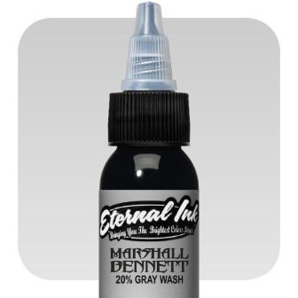 Marshall Bennett %20 Gray Wash - Eternal Ink Dövme Boyası - 1oz/30ml