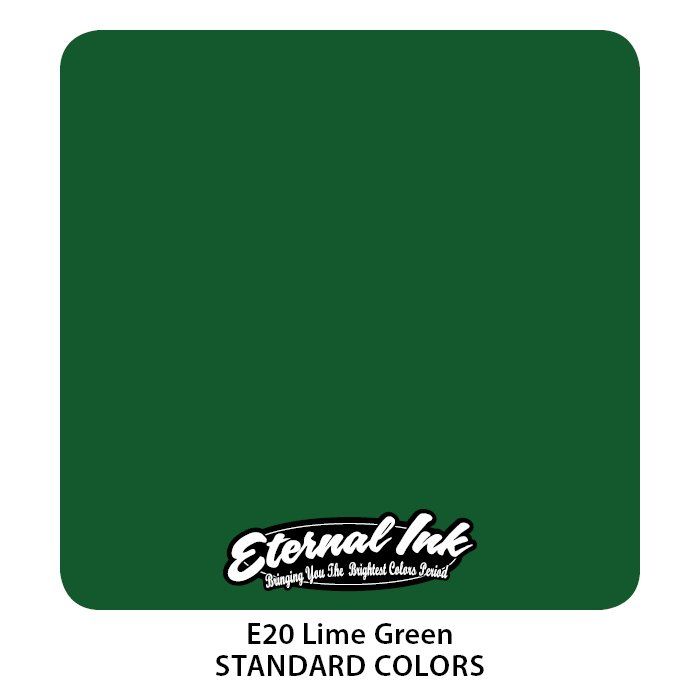 Lime Green - Eternal Ink Dövme Boyası - 0,5oz/15ml