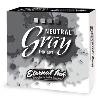 Neutral Gray 4'lü Dövme Boyası Seti -  Eternal Ink Dövme Boyası - 1oz/30ml