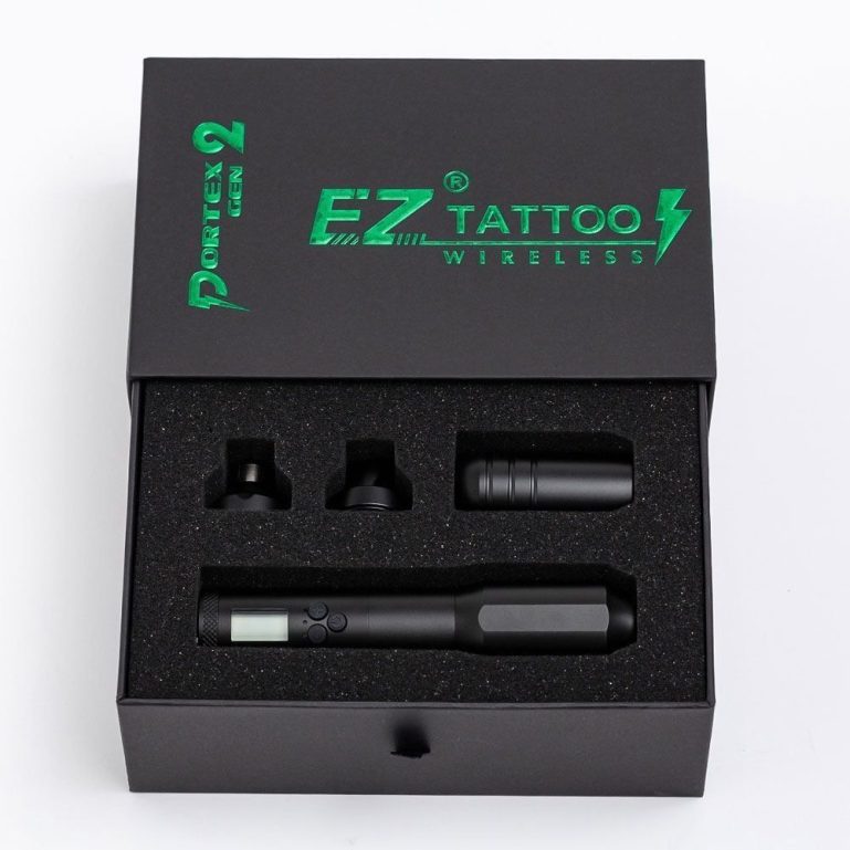 EZ Portex Gen2 VERSATILE Wireless Battery Tattoo Pen Machine New Update - Gray