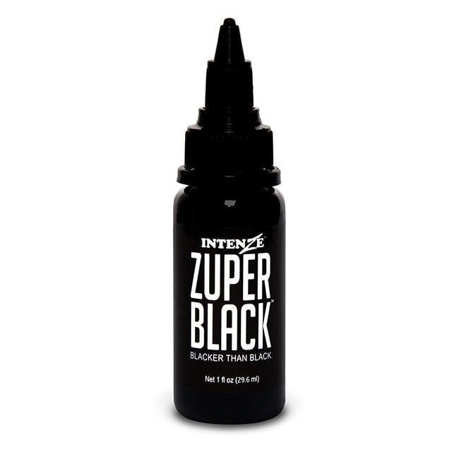Zuper Black - Intenze Dövme Boyası - 1oz/30ml