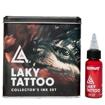 Laky Set 9'lu - Radiant Tattoo Dövme Boyası Seti - 1oz/30ml
