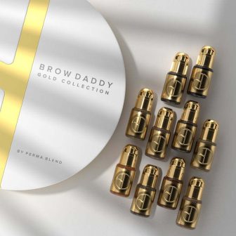 Perma Blend - Brow Daddy Gold Collection - 10'lu Kalıcı Makyaj Boya Seti - 15 ml