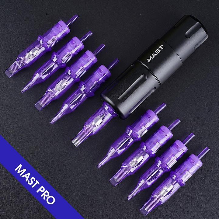 Mast Pro Cartridges 1-PRO-1009RM-1 Long Taper - Kartuş Dövme İğnesi