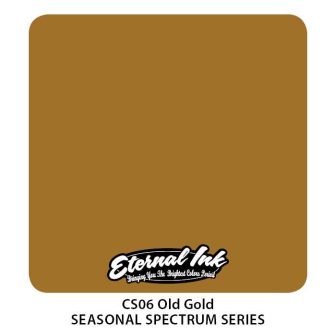 Chuckes  Seasonal Spectrum Olg Gold - Eternal Ink Dövme Boyası - 1oz/30ml