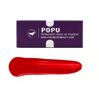 Popu Red 15ml Kalıcı Makyaj Boyası