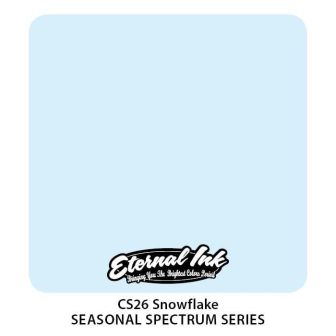 Chuckes  Seasonal Spectrum Snowflake - Eternal Ink Dövme Boyası - 1oz/30ml