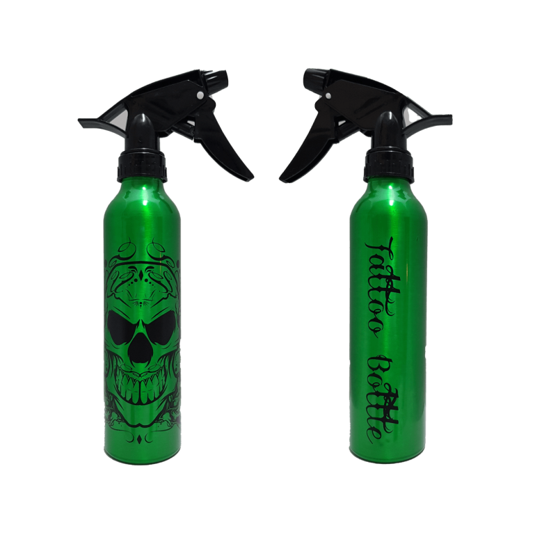 Alüminyum Spray Temizleme Şişesi 350ml Yeşil