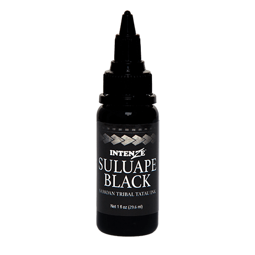 Suluape Black Siyah Dövme Boyası - Intenze Dövme Boyası - 1oz/30ml