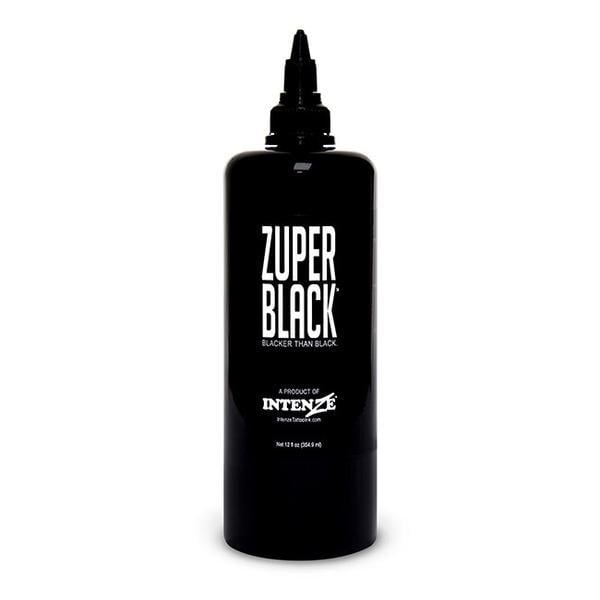 Zuper Black - Intenze Dövme Boyası - 12oz/360ml