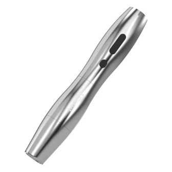 Mast P20 Silver Wireless Tattoo Pen Machine With 2.5mm Stroke PMU