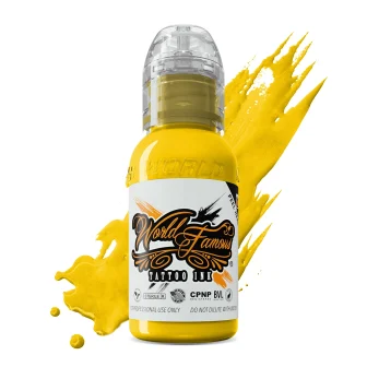 Canary Yellow - World Famous Ink Dövme Boyası - 1oz/30ml