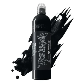 True Black - World Famous Ink Dövme Boyası - 8oz/240ml