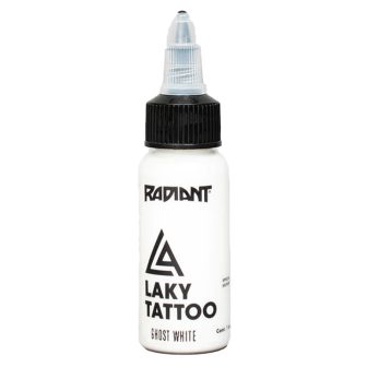 Laky Ghost White - Radiant Tattoo Dövme Boyası - 1oz/30ml