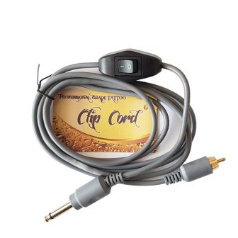 RCA Pen Makine Kablosu Anahtarlı - Gri (clipcord)