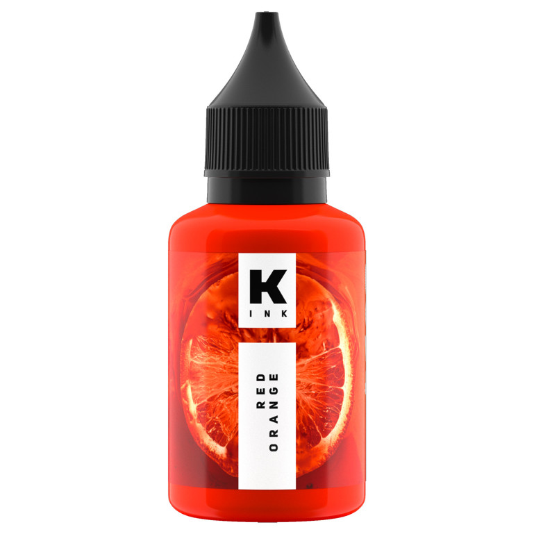KPACKA Ink Dövme Boyası | Red Orange - 1oz/30ml
